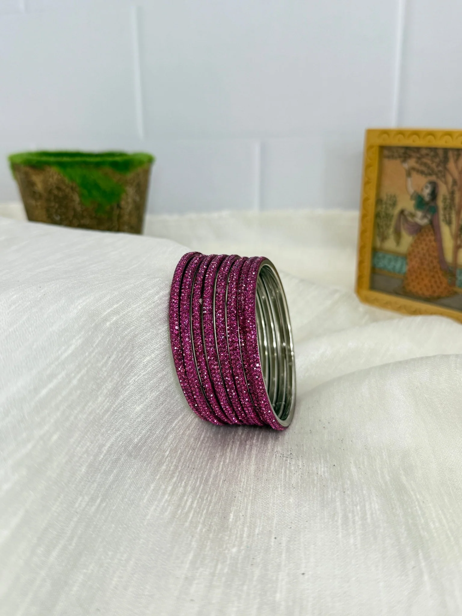 Luxurious Metal Bangle Design 005 (24 Colours) - Image 11