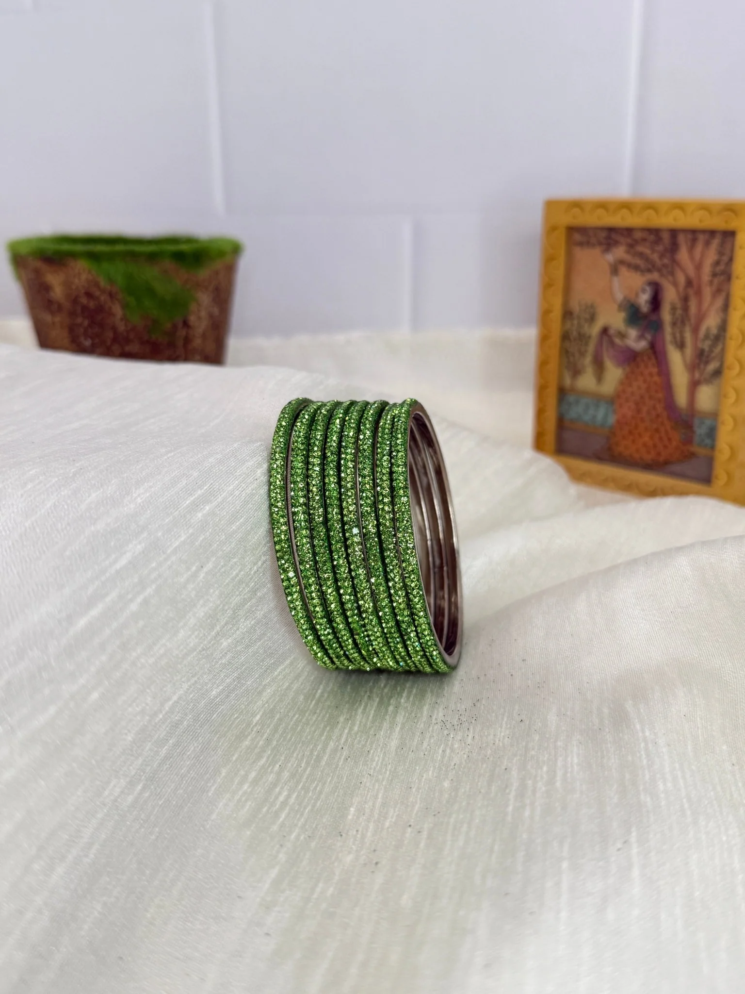 Luxurious Metal Bangle Design 005 (24 Colours) - Image 13