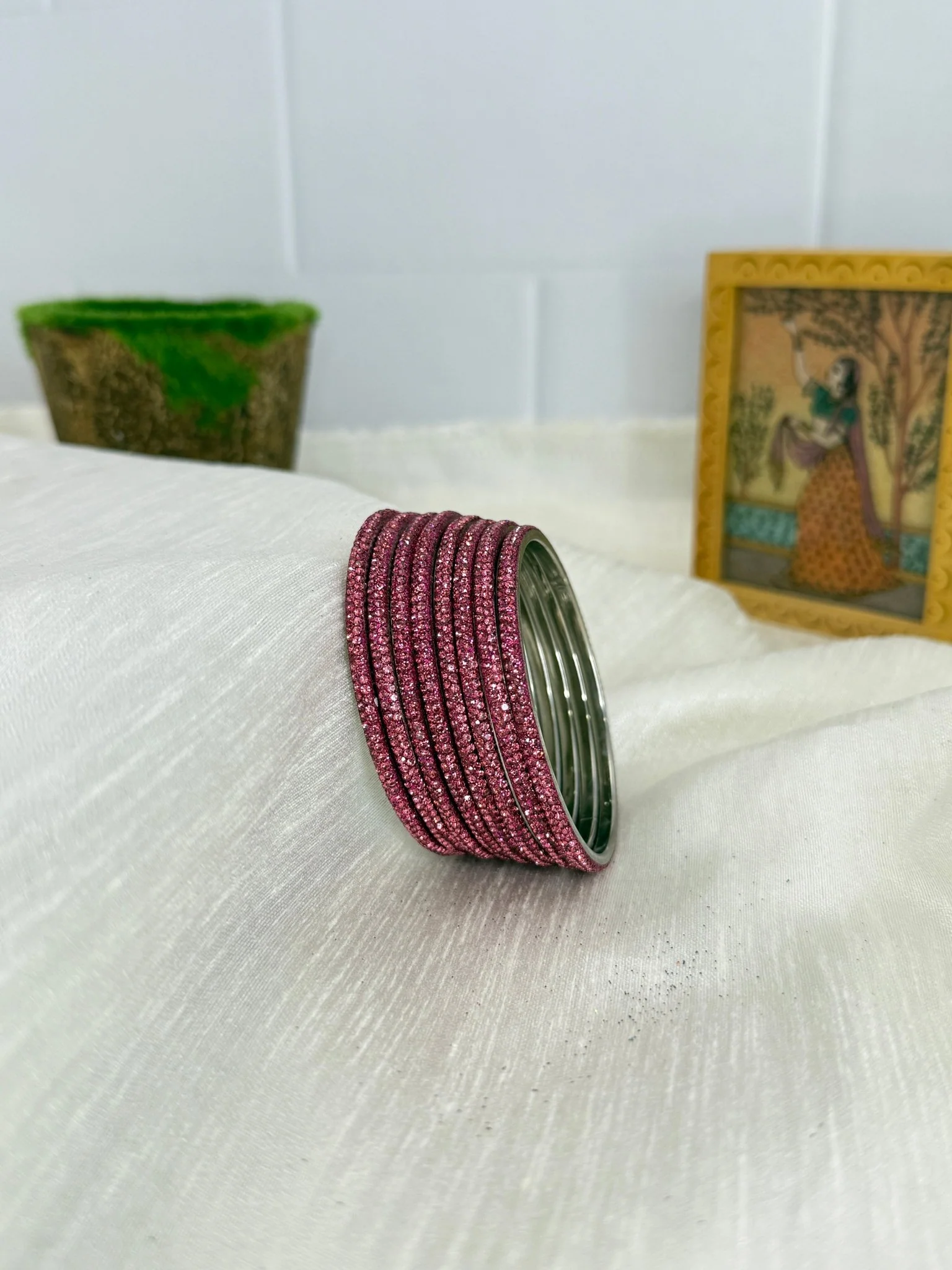 Luxurious Metal Bangle Design 005 (24 Colours) - Image 16