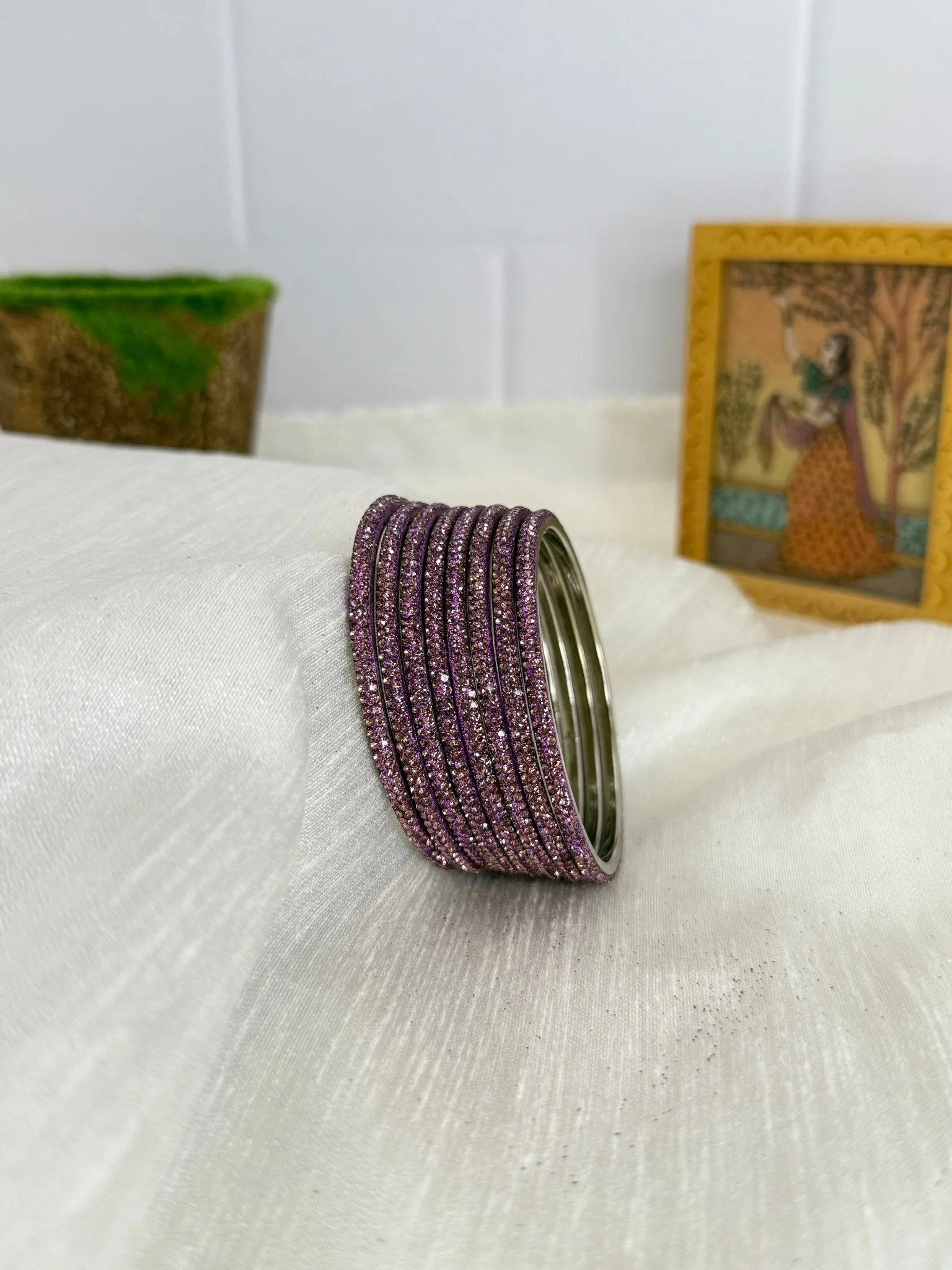 Luxurious Metal Bangle Design 005 (24 Colours) - Image 18