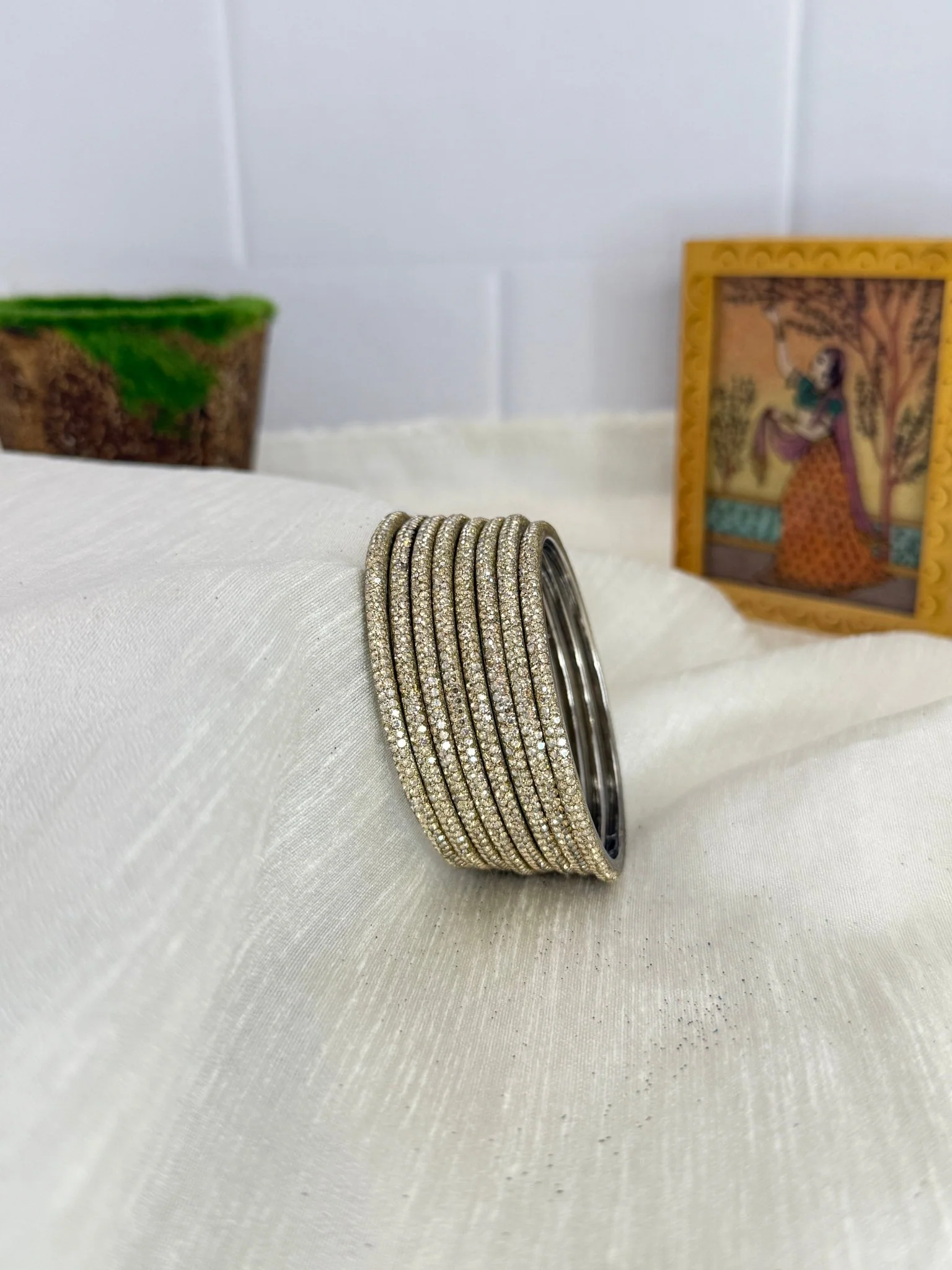 Luxurious Metal Bangle Design 005 (24 Colours) - Image 20