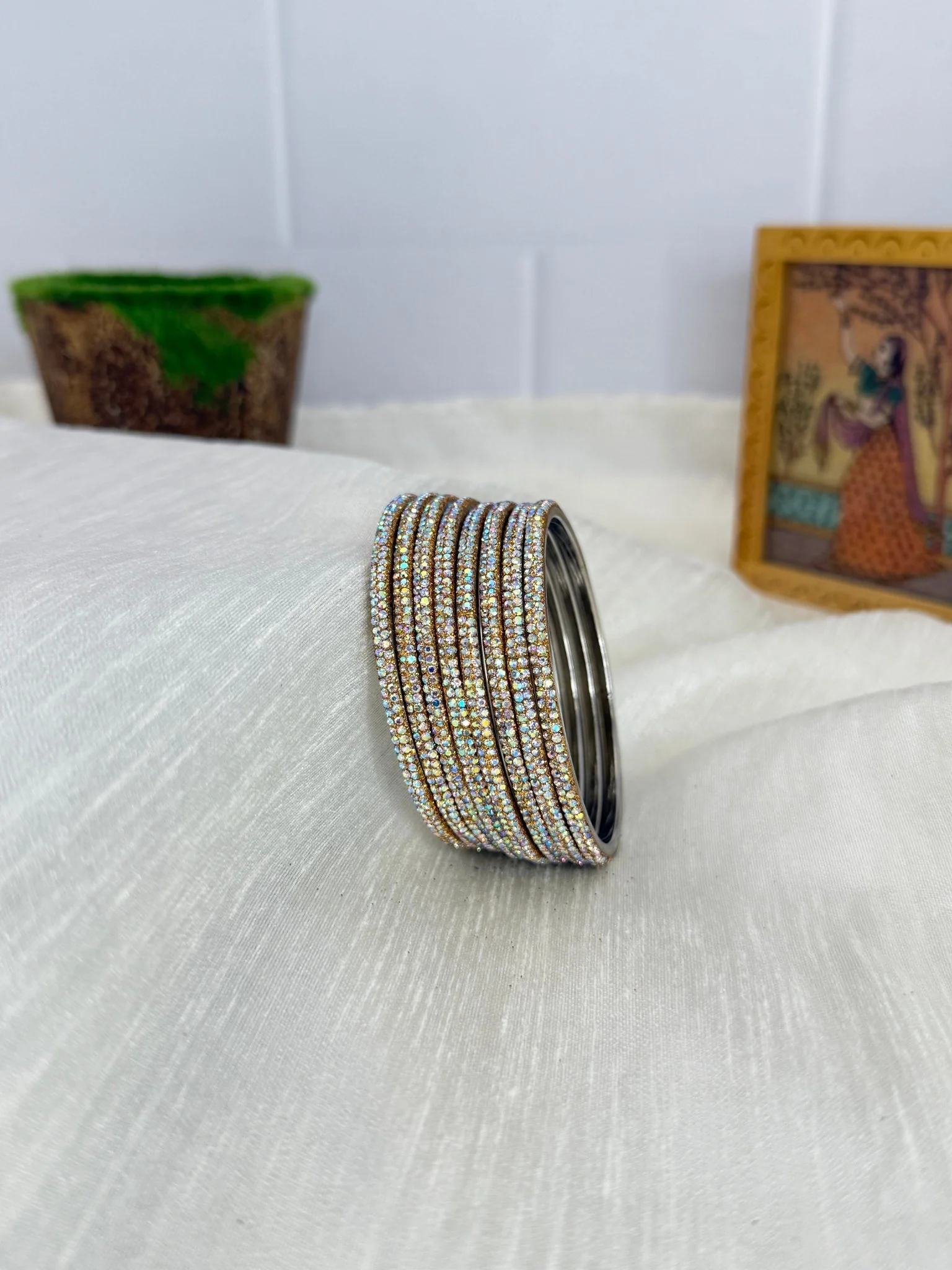 Luxurious Metal Bangle Design 005 (24 Colours) - Image 7