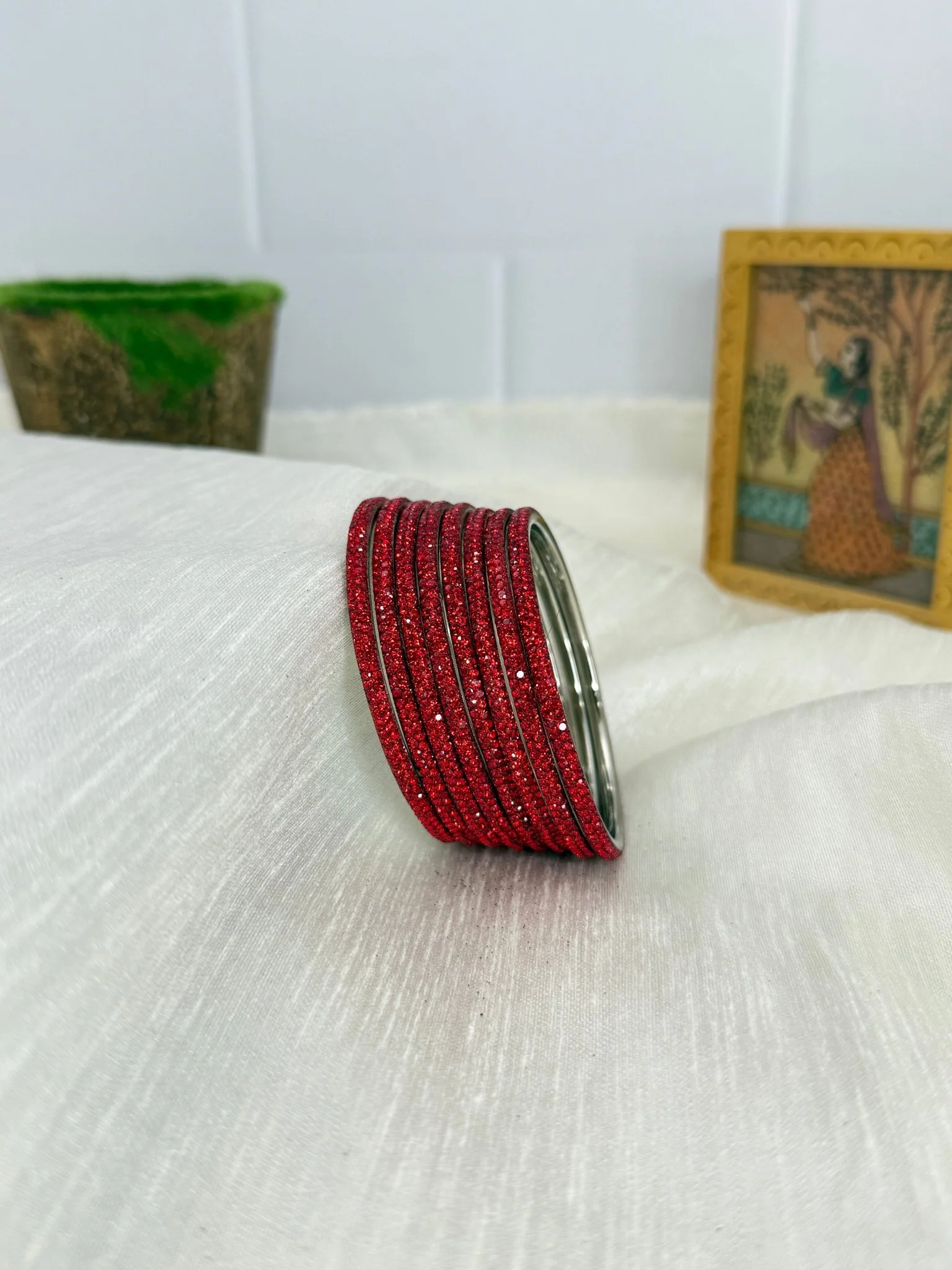 Luxurious Metal Bangle Design 005 (24 Colours) - Image 9