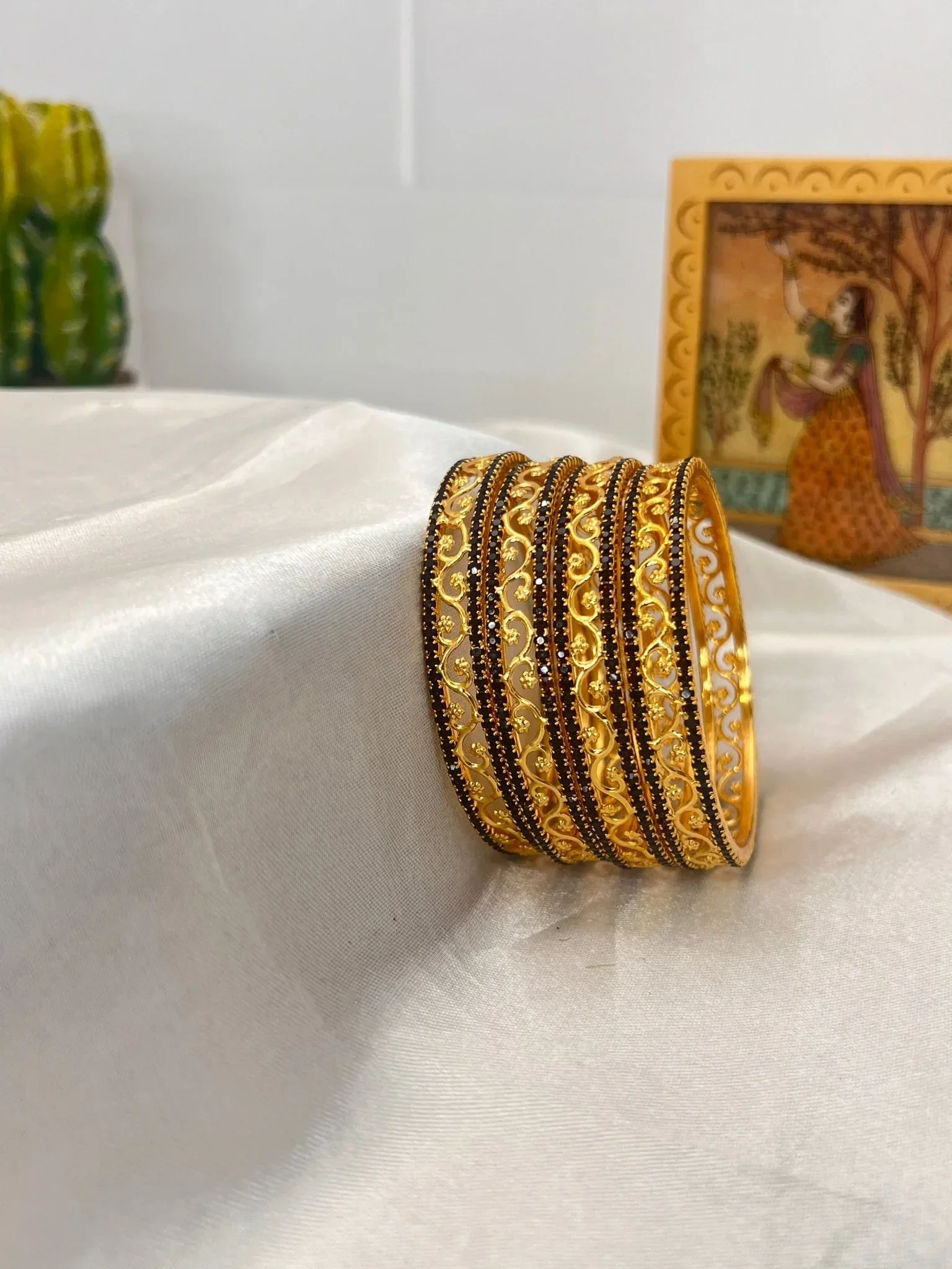 Stone Bangle 0291 - 11 Colours - Image 4