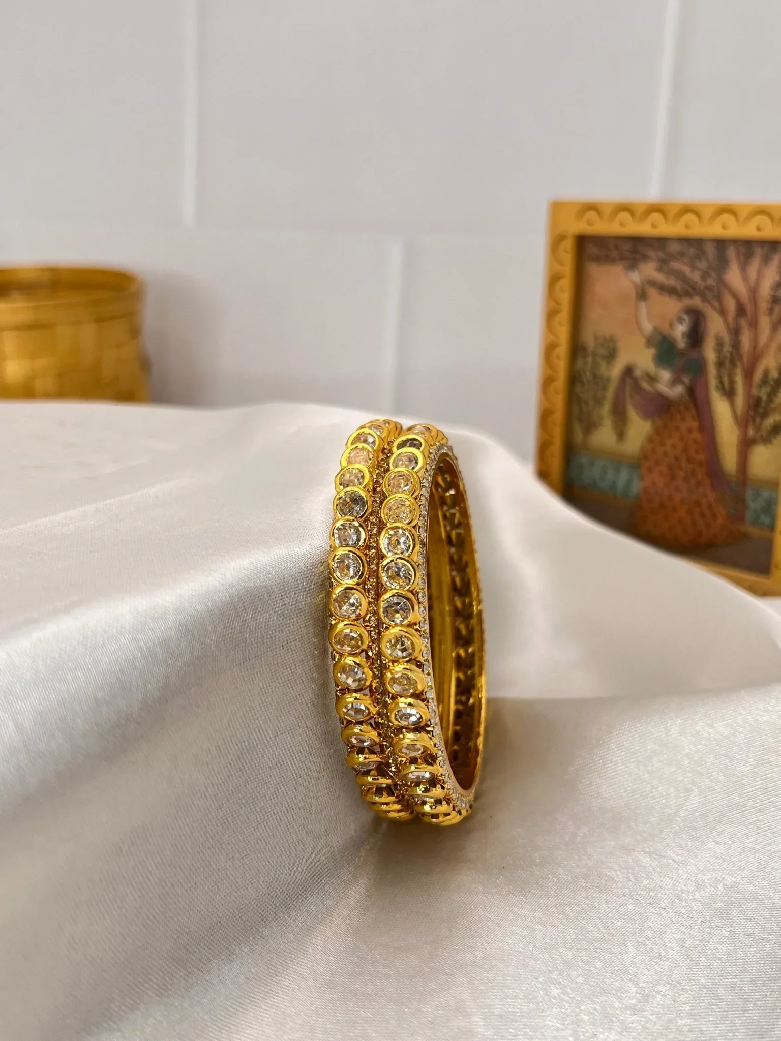 Stone Bangle 0293 - 3 Colours - Image 3